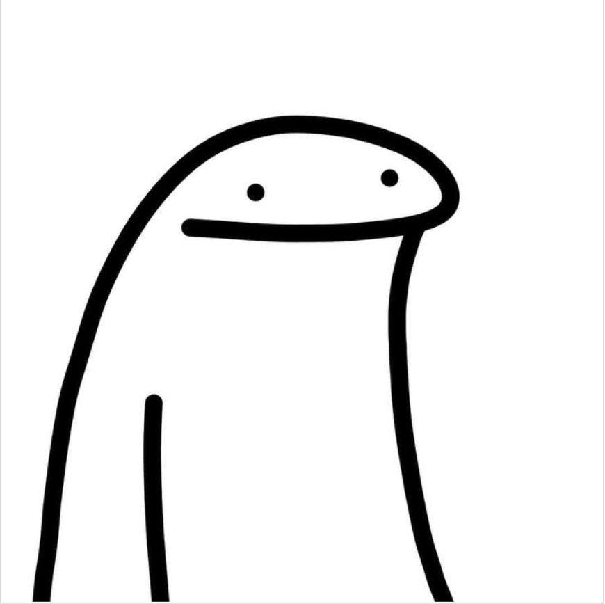 a silly drawing